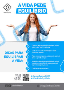 A vida pede equilíbrio